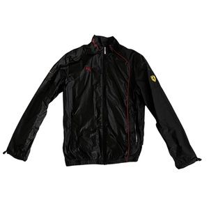 Puma Official Support Scuderita Ferrari Wind Breaker Black